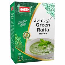 HALWANI CUMIN GREEN RAITA MASALA BOX 50GM