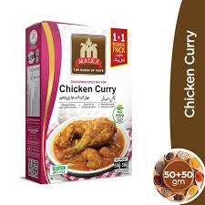 HALWANI CHICKEN CURRY MASALA BOX 100GM