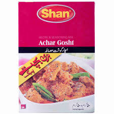 HALWANI ACHAR GOSHT MASALA 100GM BOX