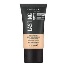 RIMMEL LASTING MATTE FOUNDATION 010-WARM PORCELAIN