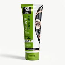REAL BEAUTY OLIVE BLACK MASK WITH CHARCOAL 130ML