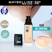 MAYBELLINE FIT ME FOUNDATION MATTE PORELESS 30ML 115