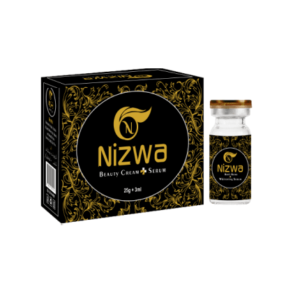 NIZWA BEAUTY CREAM+SERUM 25GM+3ML BOX