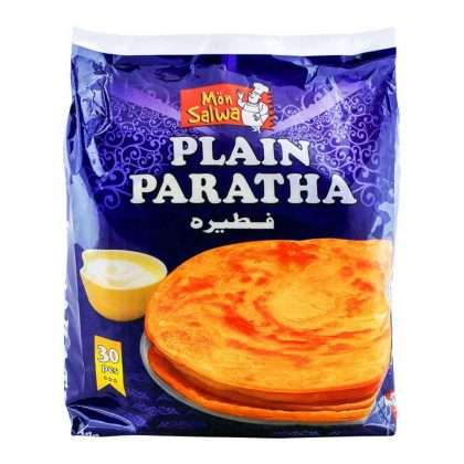MON SALWA PLAIN PARATHA FAMILY PACK 30PCS 2400GM