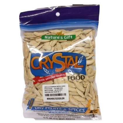 CRYSTAL FOOD PUMPKIN SEEDS LARGE 150GM PACKET