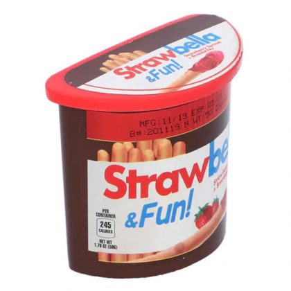 STRAWBELLA STRAWBERRY SPREAD BREADSTICKS 50GM
