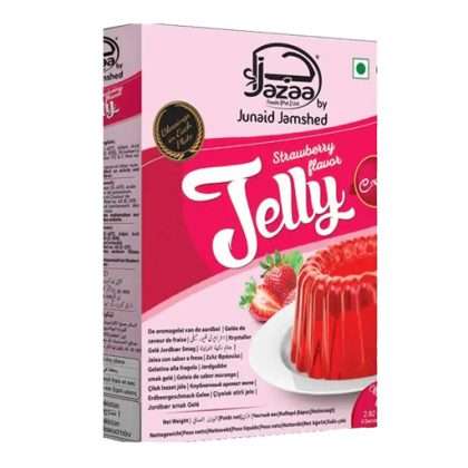 JAZAA STRAWBERRY FLAVOR JELLY BOX 80GM