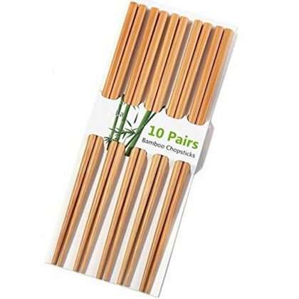 BAMBOO CHOP STICKS 10PCS
