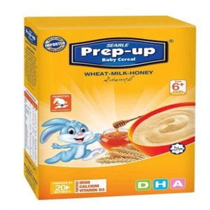SEARLE PREP-UP WHEAT-MILK-HONEY CEREAL 175GM BOX