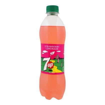 7UP STRAWBERRY 500ML