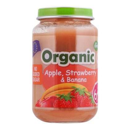 DEVA ORGANIC APPLE STRAWBERRY & BANANA 190G