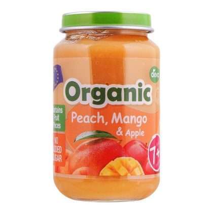 DEVA ORGANIC PEACH MANGO& APPLE 190G
