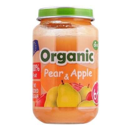 DEVA ORGANIC PEAR & APPLE 190G