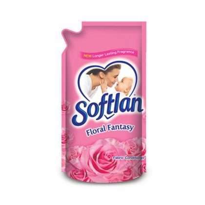 SOFTLAN FLORAL FABRIC CONDITIONER REFILL POUCH 475ML