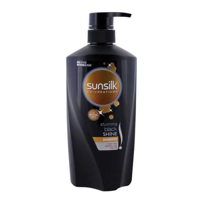 SUNSILK SHAMPOO BLACK SHINE 680ML PUMP