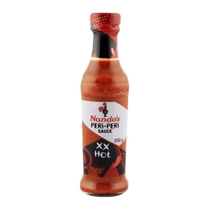 NANDOS PERI PERI SAUCE EXTRA HOT 250GM BOTTLE