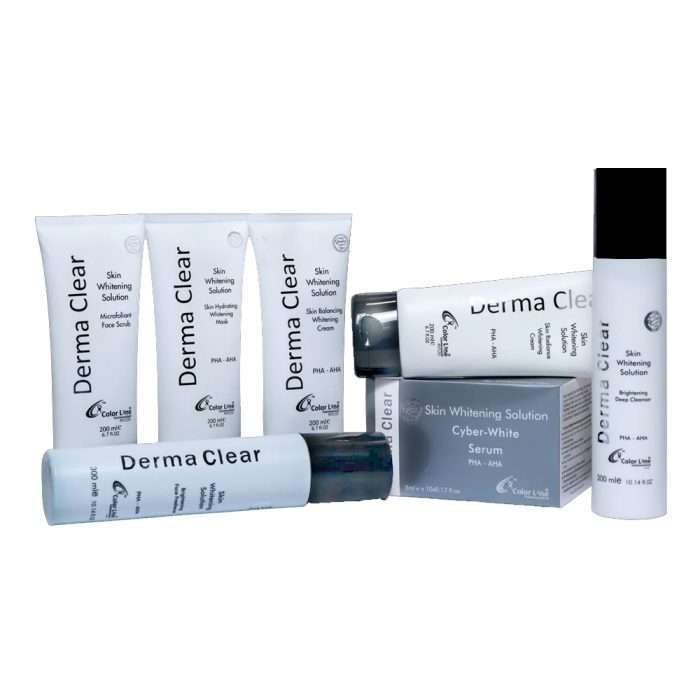 DERMA CLEAR SKIN WHITENING SOLUTION FACIAL KIT