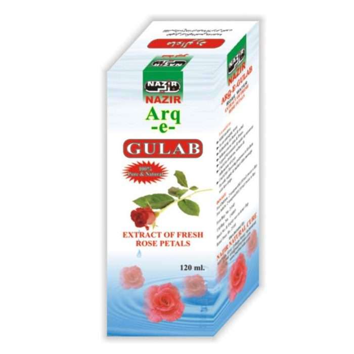 NAZIR ARQ GULAB 120ML BOTTLE