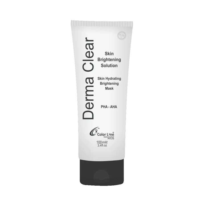 DERMA CLEAR SKIN HYDRATING BRIGHTENING MASK 100ML TUBE