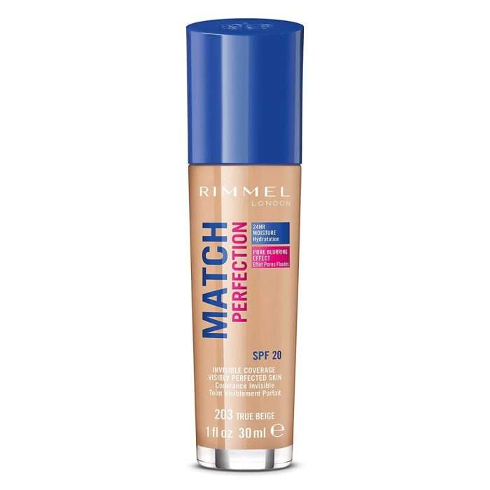 RIMMEL MP FOUNDATION 30ML NO.203