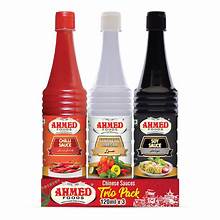 AHMED CHINESE SAUCES 3X300GM TRIO PACK