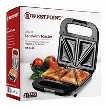 WESTPOINT SANDWICH TOASTER WF-6686
