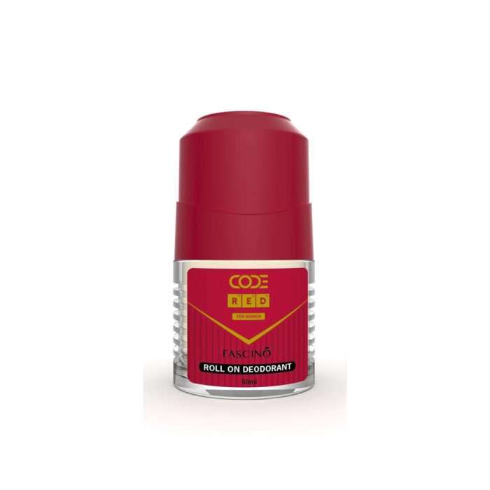 FASCINO ROLL ON DEODORANT RED FOR WOMEN 50ML