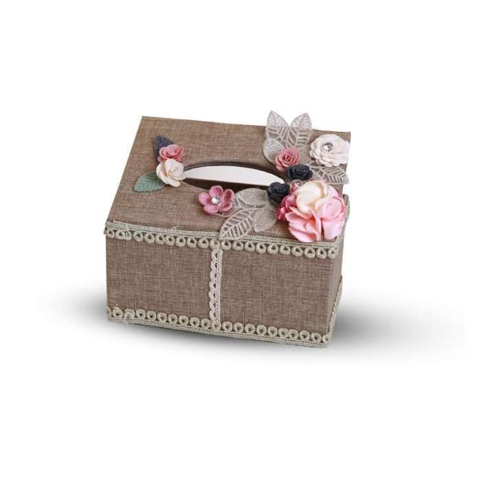 FANCY TISSUE BOX FLOWER (12)