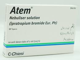 ATEM NEBULISER SOLUTION 2ML 1S