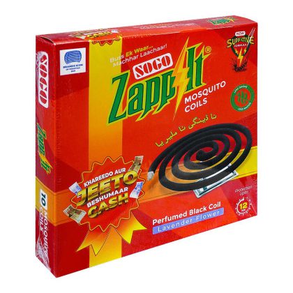 ZAPPIT MULTI INSECT MOSQUIT LAVENDER BLACK COILS