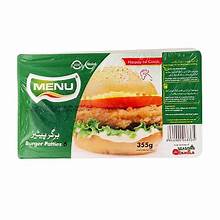 MENU BURGER PATTIES 355 GRM