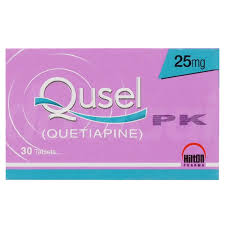QUSEL 25MG 1TABS