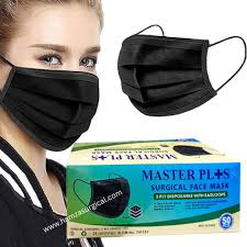 MASTER FACE MASK BLACK 1S