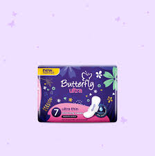 BUTTERFLY PADS ULTRA THIN EXTRA LONG 7PCS PACK