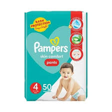 PAMPERS DIAPER NO.04 MAXI 50PCS MEGA PACK