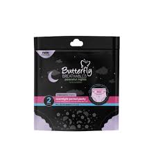 BUTTERFLY OVERNIGHT PANTY M-L 23-43 INCH 2PCS