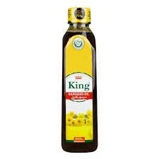 KING RAPESEED OIL 500ML BOTTLE