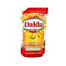 DALDA DOUBLE REFINED SUNFLOWER OIL NOZZLE 1LTR