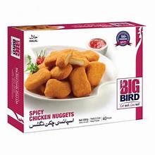 BIG BIRD SPICY CHICKEN NUGGETS 220GM 10PCS 1103-2