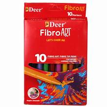 DEER 10P MARKER FIBRO ART NO 5-2-061