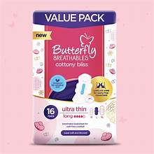 BUTTERFLY PADS BREATHABLES ULTRA THIN LONG 16 pcs PKT