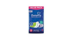 BUTTERFLY PADS MAXI THICK LONG 18PCS PACK