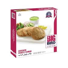BIG BIRD CHICKEN SHAMI KABAB 630GM 18PCS 1181-1