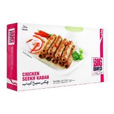 BIG BIRD CHICKEN SEEKH KABAB 540GM 18PCS 1282-1