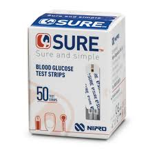 CURE SURE 1S STRIPS 50 TAB