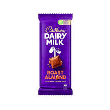 CADBURY DAIRY MILK ROAST ALMOND 100GM