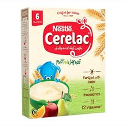 NESTLE CERELAC 3FRUIT 100GM