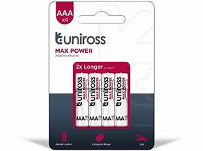 UNIROSS  MAX POWER AAA BP4