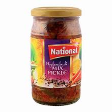NATIONAL PICKLE HYDERABADI MIXED 180GM