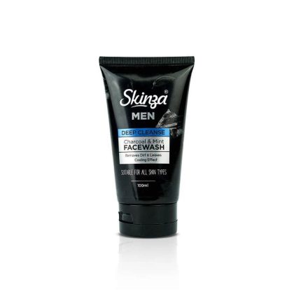 SKINZA MEN WHITE A MAN FACE WASH 100ML